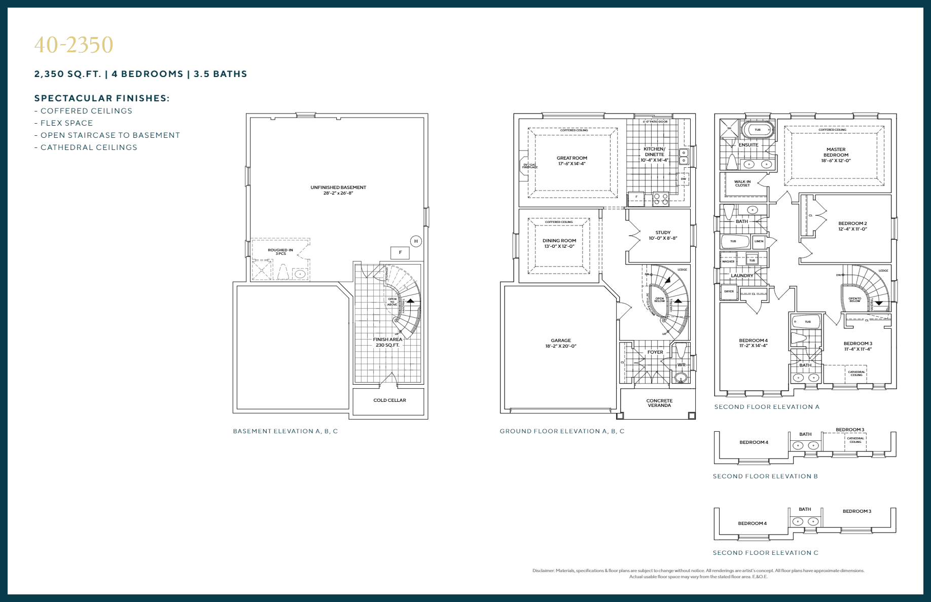 40-2350 (Detached) floor plan