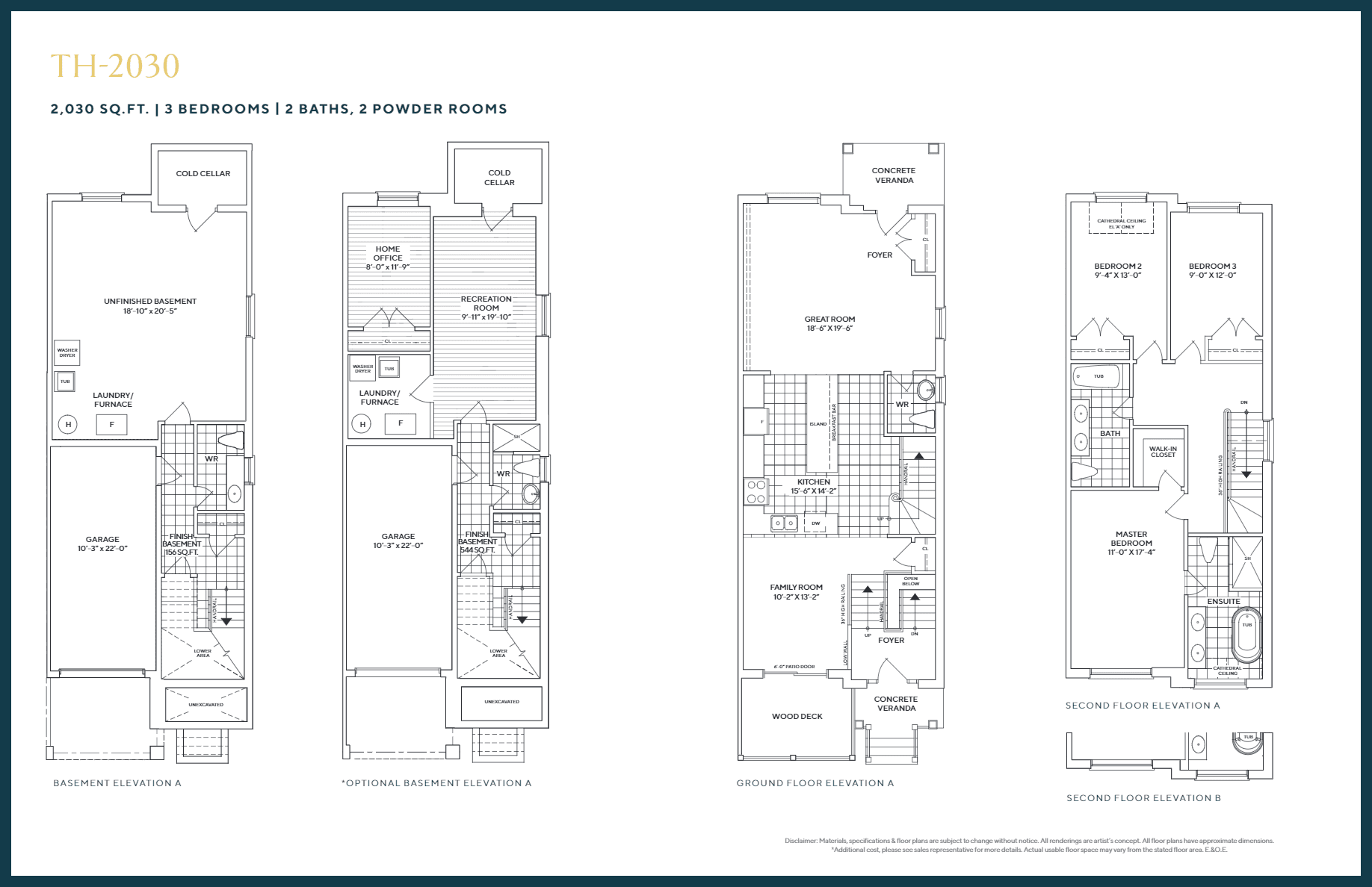 TH-2030 floor plan