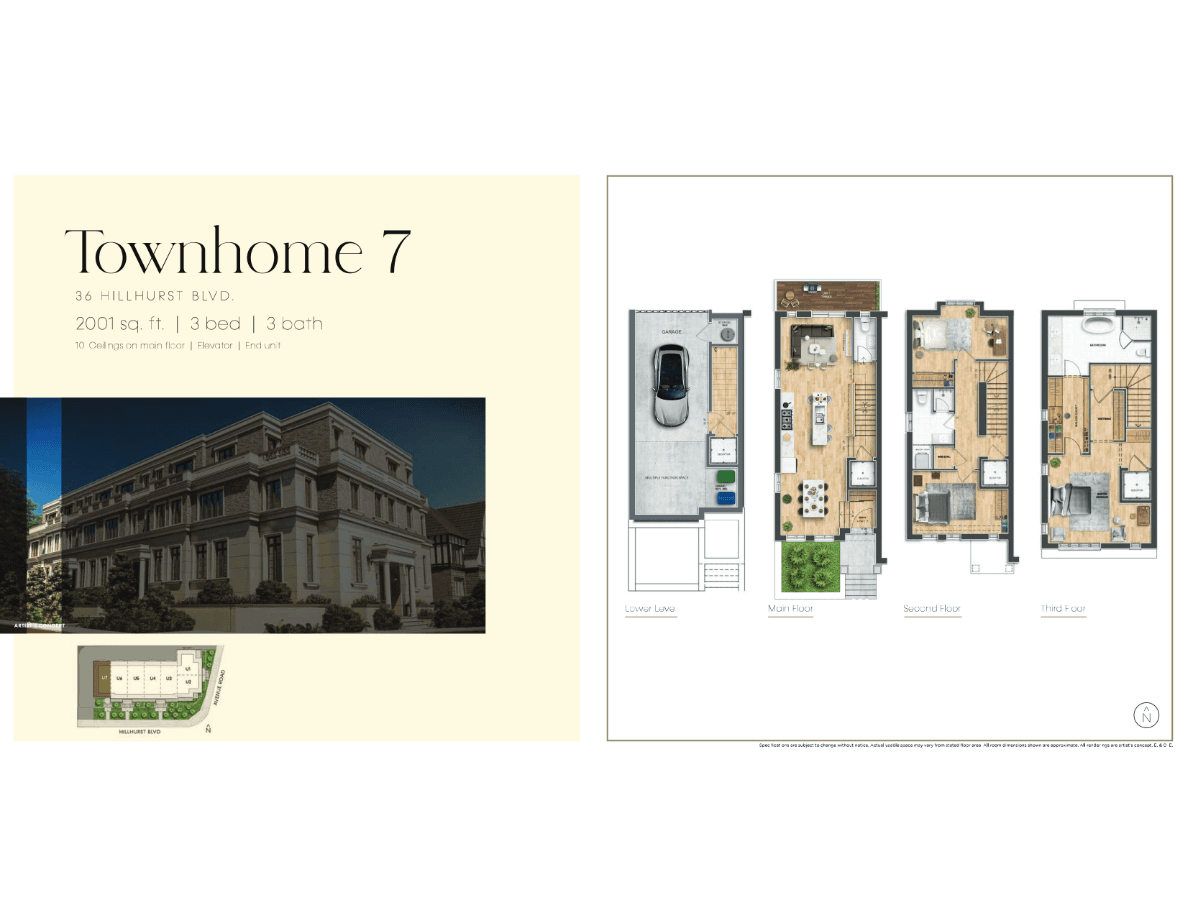 Townhomes 7 floor plan