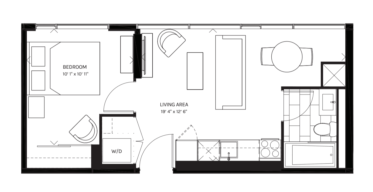 A floor plan