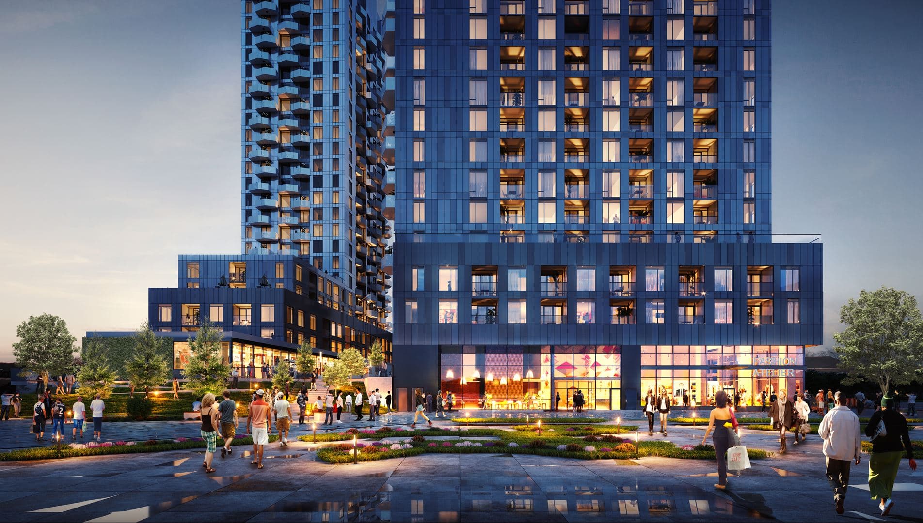 Abeja District Tower 2 Assignment - 1 Bed, 1 Bath, 1 Parking, 560 sqft - Jane and Rutherford - Fall 2023 Occupancy 2