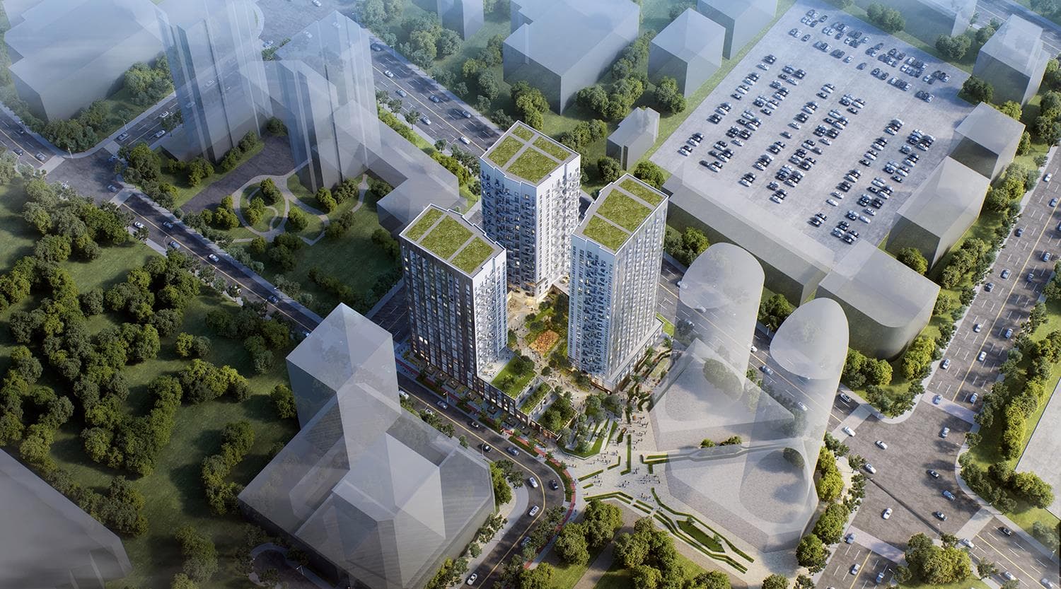 Abeja District Tower 3 Assignment - 2 Bed, 2 Bath, 1 Parking - 780 sqft + 63 sqft balcony - Feb 2025 Occupancy 2