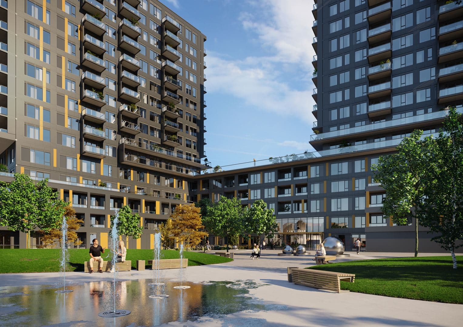 Realm Condos Tower 2 Assignment - 2 Bed, 2 Bath, 1 Parking - 664 sqft + 53 sqft balcony - Aug 2025 Occupancy 4