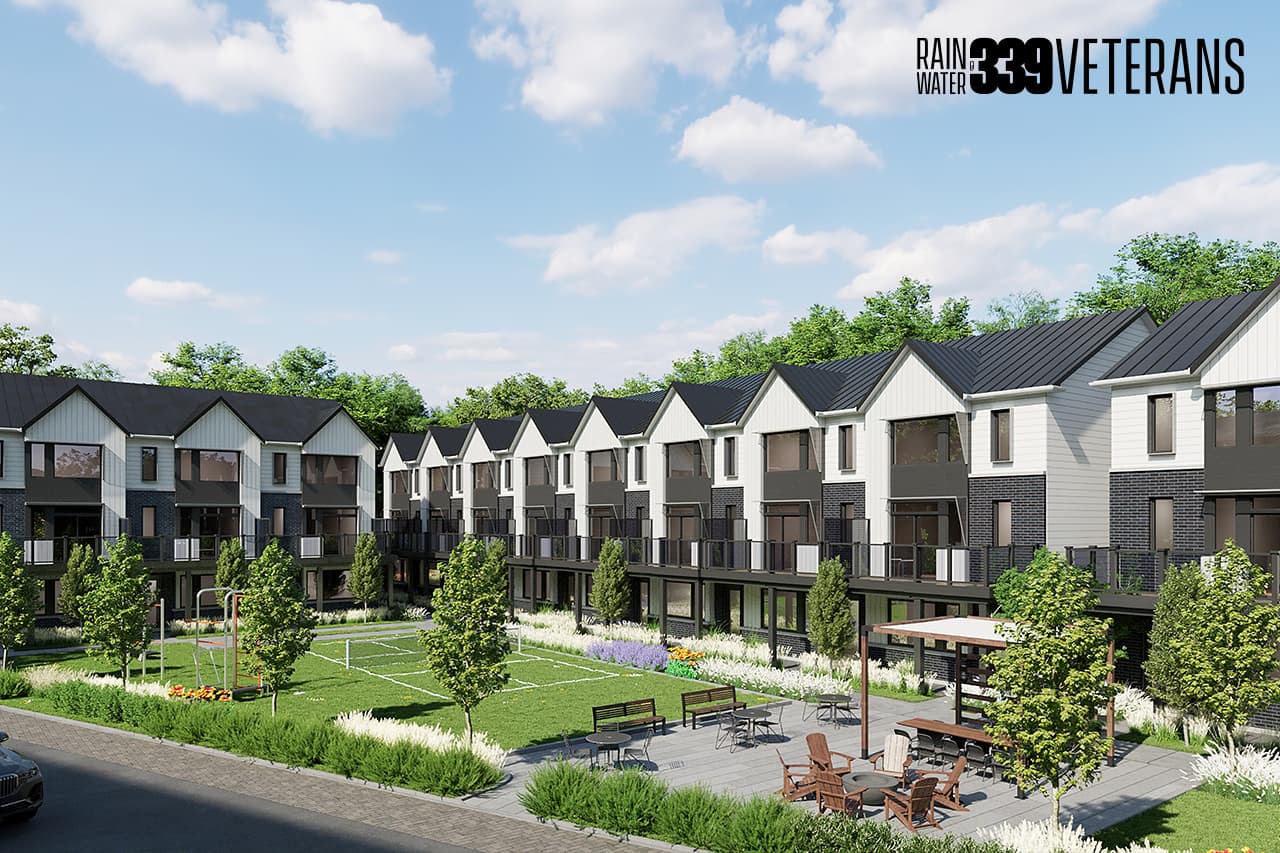 Rainwater at 339 Veterans 3